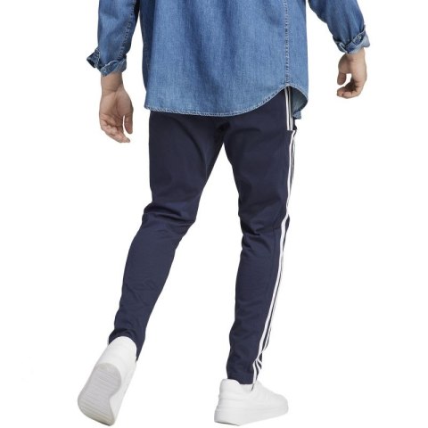 Spodnie adidas Essentials Single Jersey Tapered Open Hem 3-Stripes M IC0045 Adidas