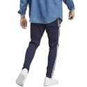 Spodnie adidas Essentials Single Jersey Tapered Open Hem 3-Stripes M IC0045 Adidas
