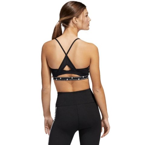 Stanik sportowy adidas Aeroreact Training Light-Support 3-Stripes Bra W HC7862 Adidas