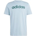 Koszulka adidas Essentials Single Jersey Linear Embroidered Logo Tee M IJ8651 Adidas