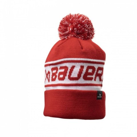 Czapka zimowa Bauer Team Ribbed Pom SR 1063358 Bauer