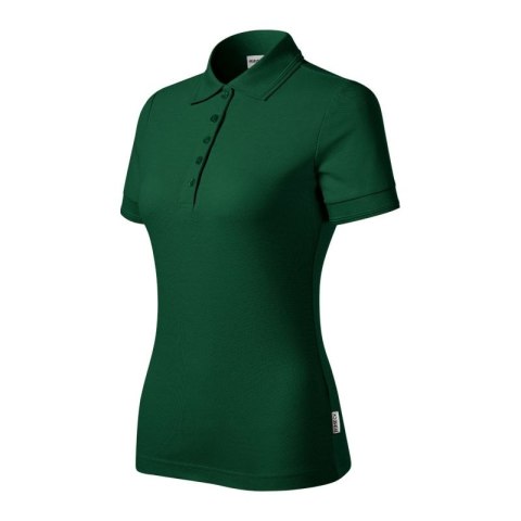 Koszulka polo damska Reserve (dark green) Rimeck