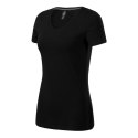 Koszulka Malfini Action V-neck W MLI-70101 czarny Malfini