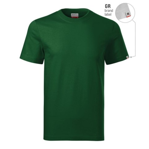 Koszulka unisex Base (zieleń butelkowa (brand label)) Rimeck