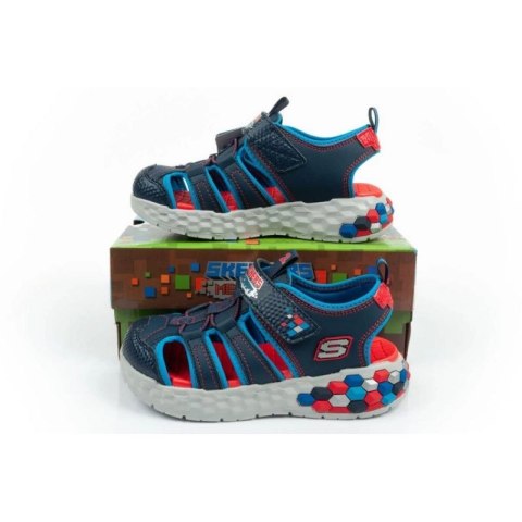 Sandały Skechers Jr 402213L/NVRD Skechers