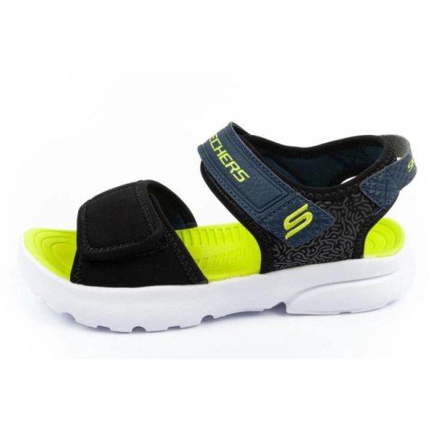 Sandały Skechers Jr 406512L/BKLM Skechers
