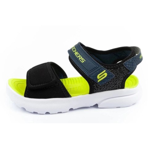 Sandały Skechers Jr 406512L/BKLM Skechers