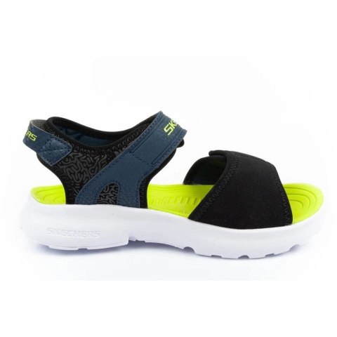 Sandały Skechers Jr 406512L/BKLM Skechers