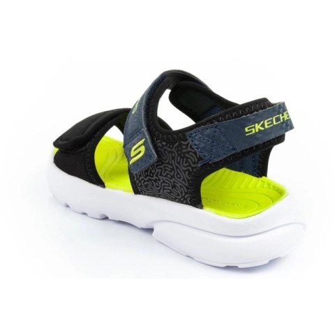Sandały Skechers Jr 406512L/BKLM Skechers