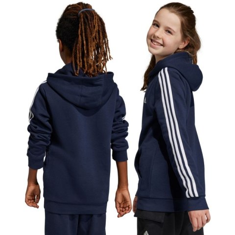 Bluza adidas Essentials 3-Stripes Fleece Full-Zip Hoodie Jr IC0600 Adidas