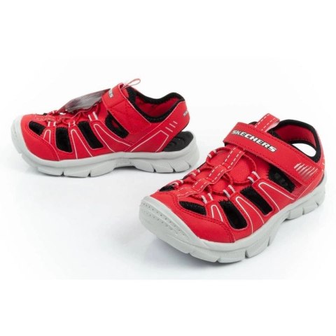 Sandały Skechers Relix Jr 406520L/RDBK Skechers