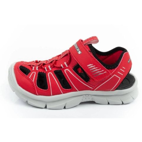 Sandały Skechers Relix Jr 406520L/RDBK Skechers