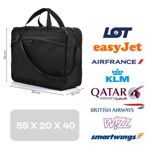 Torba Meteor Arwan 44 l czarny Meteor