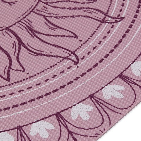 Mata do Jogi Gaiam Here & Now Dusty Rose 4mm 65272 Gaiam