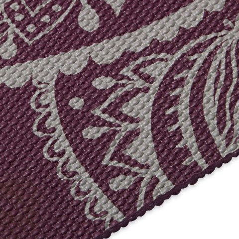 Mata do Jogi Gaiam Midnight Plum Sundial Flower 5mm 65734 Gaiam