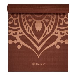 Mata go Jogi Gaiam Intense Rust Sundial Layers 5mm 65738 Gaiam