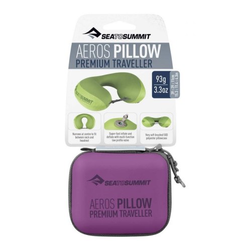 Poduszka podróżna Aeros Pillow Premium Traveller turystyczna (APILPREMYHA/MG) Sea To Summit