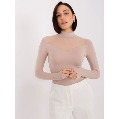 Beżowa bluzka z wiskozy BASIC FEEL GOOD (RV-BZ-9203.87P) Basic Feel Good