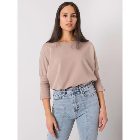 Bluzka-RV-BZ-7362.19-ciemny bezowy (RV-BZ-7362.19) Basic Feel Good