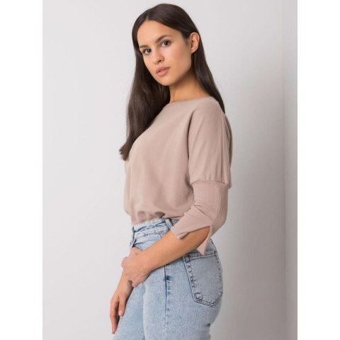 Bluzka-RV-BZ-7362.19-ciemny bezowy (RV-BZ-7362.19) Basic Feel Good