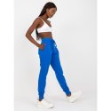 Ciemnoniebieskie dresowe spodnie basic jogger (B-005.56) Basic Feel Good