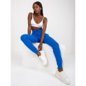 Ciemnoniebieskie dresowe spodnie basic jogger (B-005.56) Basic Feel Good