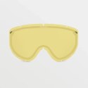 Gogle snowboardowe Volcom FOOTPRINTS WHITE RERUN/SILVER CHROME lustra srebne (VG0622316) Volcom