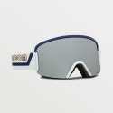 Gogle snowboardowe Volcom GARDEN DARK BLUE OFF WHITE SKY/SILVER CHROME (VG0122106) Volcom