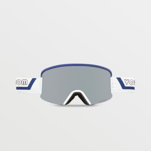 Gogle snowboardowe Volcom GARDEN DARK BLUE OFF WHITE SKY/SILVER CHROME (VG0122106) Volcom
