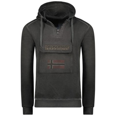 Bluza Geographical Norway Gymclass EO Tiedye Badge M WU8270H-GNO-BLACK Geographical Norway