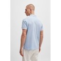 Koszulka Polo męska BOSS Paddy 1 Bright Purple regular fit błękitna (50512995-527) Boss