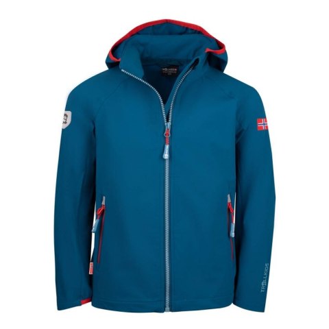 Kurtka Trollkids Kvalvika Jacket softshellowa Jr 328-151 Trollkids