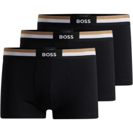 Zestaw bokserek męskich Boss Trunk 3P NERO czarne (50516542-001) Boss