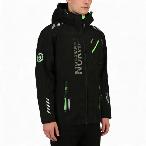 Kurtka Geographical Norway Richier Sam-Rbm New Men 007 M RBMWC1516H/GN/Black Geographical Norway