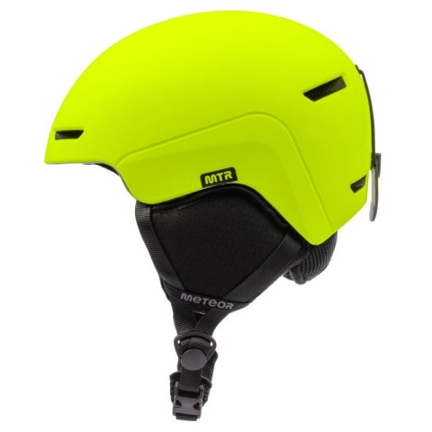 Kask narciarski Meteor Avalo S 53-55 cm neonowy żółty Meteor