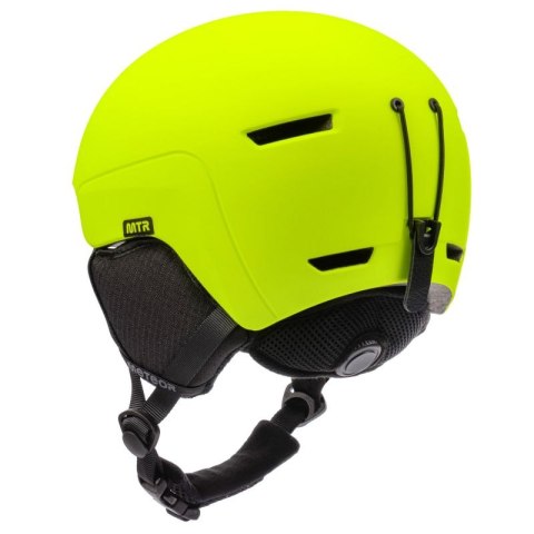 Kask narciarski Meteor Avalo S 53-55 cm neonowy żółty Meteor
