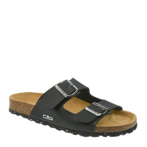 Klapki na lato damskie CMP Eco Thalitha WWM Slipper czarne (3Q91016-U901) CMP