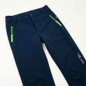 Spodnie softshellowe dziewczęce/chłopięce Trollkids Kids Fjell Softshell Pant granatowe (117-100) Trollkids