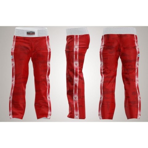 Spodnie do kickboxingu MASTERS SKBP-M (WAKO APPROVED) Masters