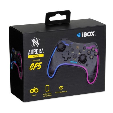 AURORA GAMEPAD GP5 KONTROLER SWITCH, ANDROID, IOS IBox