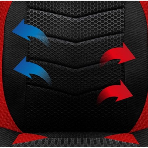 Fotel gamingowy Huzaro FORCE 2.5 Red Mesh Huzaro