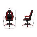Fotel gamingowy Huzaro FORCE 2.5 Red Mesh Huzaro