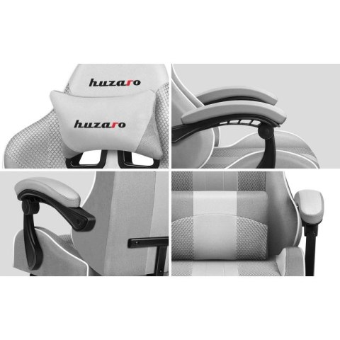 Fotel gamingowy Huzaro Force 4.7 White Mesh Huzaro