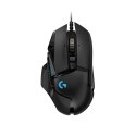 Mysz Logitech G502 Gaming HERO EU 910-005471 (optyczna; 16000 DPI; kolor czarny) Logitech
