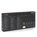 SAVIO KLAWIATURA MECHANICZNA RGB OUTEMU RED TEMPEST X2 Savio
