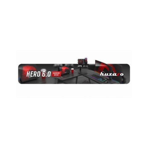 Biurko gamingowe Huzaro Hero 6.0 Black RGB Huzaro