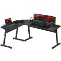 Biurko gamingowe Huzaro Hero 6.0 Black RGB Huzaro
