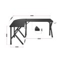Biurko gamingowe Huzaro Hero 6.3 Black Huzaro