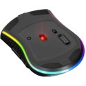 DEFENDER MYSZ BEZPRZEWODOWA GM-709L WARLOCK RF RGB 2400DPI 8P, 5 TRYBÓW PODŚWIETLENIA, DZIUROWANA 52709 DEFENDER