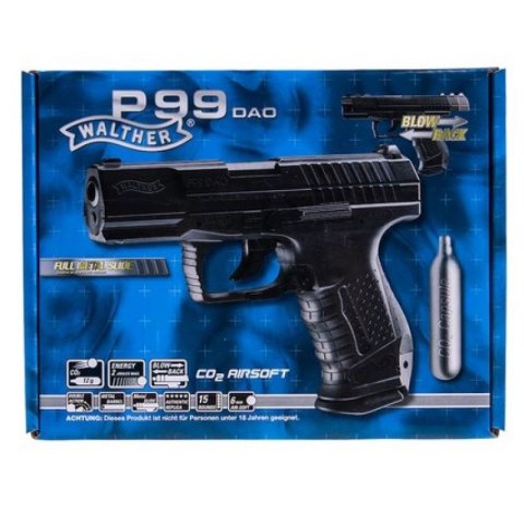 Pistolet ASG Walther P99 DAO GBB CO2 ASG